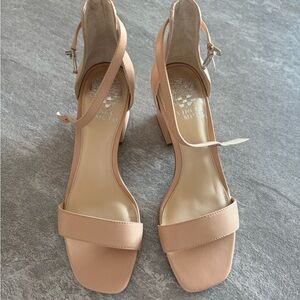Vince Camuto Women's Nude Heeled Sandals